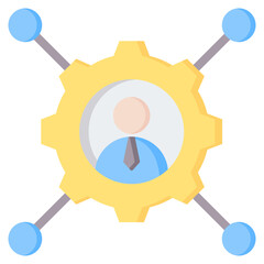 Networking Flat Icon