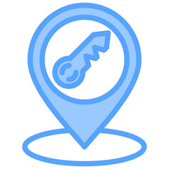 Access Blue Icon