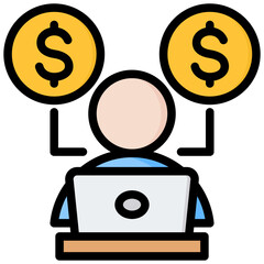 Freelancer Outline Color Icon