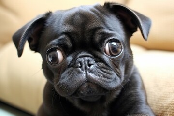 Pug Funny Pictures: Hilarious Expressions Captured in Amusing Pug Images, generative AI