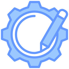 Creation Blue Icon
