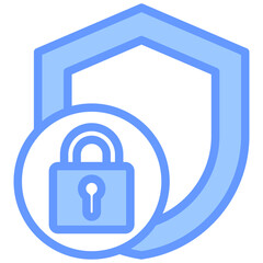 Secure Access Blue Icon