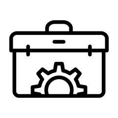 Obraz premium Toolbox icon
