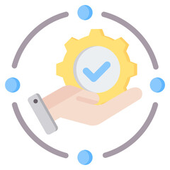 Decision Making Process Flat Icon
