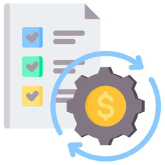 Business Continuity Planning Flat Icon