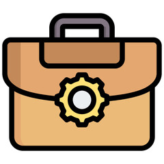 Job Outline Color Icon