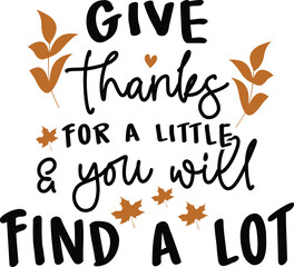 Thanksgiving SVG, Autumn SVG Design, Fall Design SVG