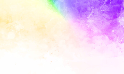 3 Vector watercolor stains abstract background