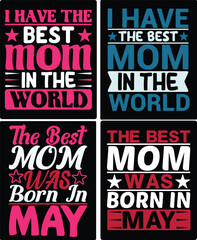 typography mom t shirt design, mother's day , Queen Happy Mother day t shirt, 
