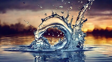 Water Background and wallpaper Very Cool  - obrazy, fototapety, plakaty