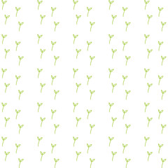 Floral pattern design template with flower motif. nature decorative background in flat style. repeat and seamless vector