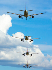 AIRPLANE LANDING