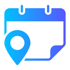 location gradient icon