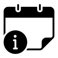 info glyph icon