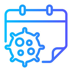 virus gradient icon