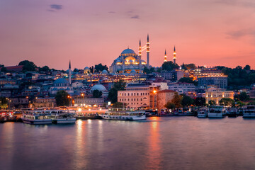 Fototapeta premium Istanbul Sunset