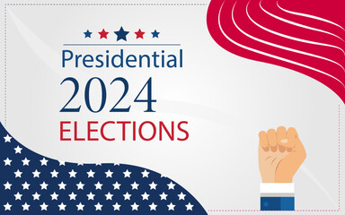 2024 Presidential Election Poster Design
