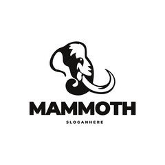 elephant modern logo vector