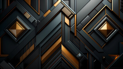 Abstract Background Art Deco Touch