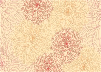 Fashion Floral Abstract Pattern Seamless