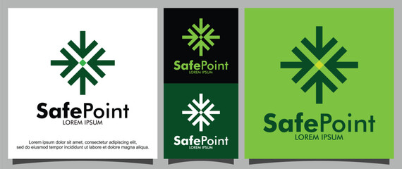 Meeting point logo template
