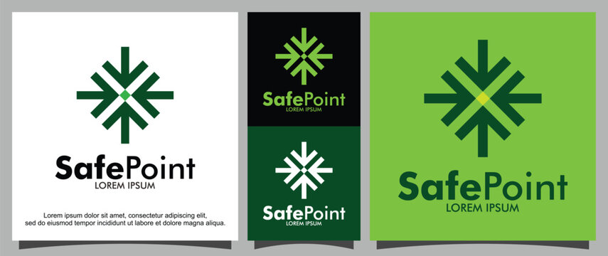 Meeting point logo template
