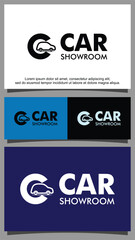 Car business place logo template
