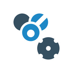 billiards icon vector illustration