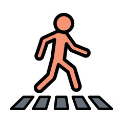 Crosswalk icon