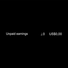  download progress for earning  on black background.
