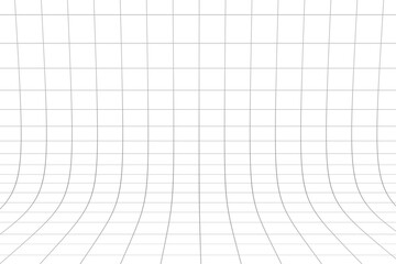 abstract curved perspective grid lines layout design vector