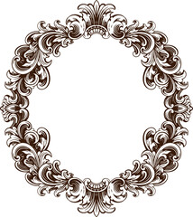 Frame ornament vintage classic element decoration