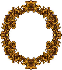 Frame ornament vintage classic element decoration