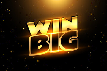 win big prizes and reward black banner with light effect