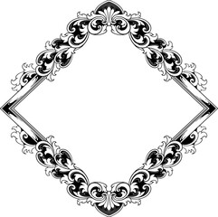 Frame ornament vintage classic element decoration
