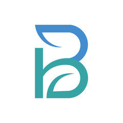 Monogram initial b letter mark logo design. Monogram design vector b logo. Monogram initial letter mark b logo. Design simple b monogram