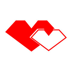 love icon illustration vector