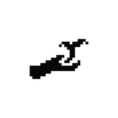 this is farm icon 1 bit style in pixel art with black color and white background ,this item good for presentations,stickers, icons, t shirt design,game asset,logo and your project.