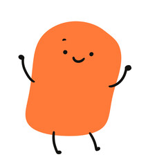 Happy Orange Bean