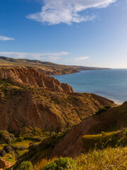 Beautiful coastline of Sellicks Beach, South Australia.