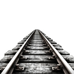 Memeow on Track isolated on transparent or white background, PNG