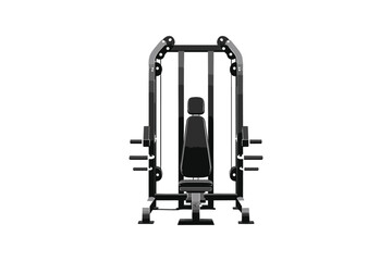 Gym equipments vector design