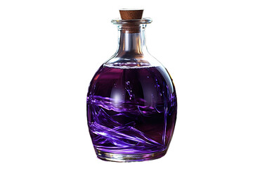 bottle of perfume isolated on a Transparent background. Generative AI