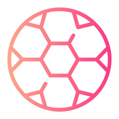 Obraz premium ball gradient icon