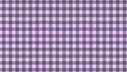 Purple and black plaid fabric texture as a background