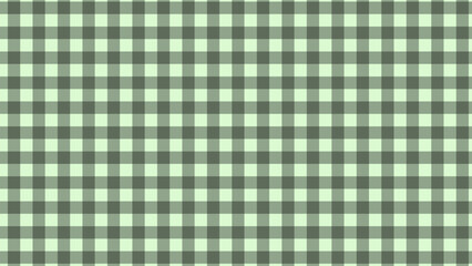 Green and black plaid fabric texture as a background