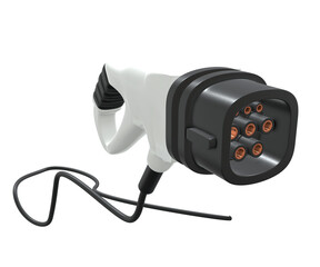 white plug ,power charger, white color power charger plug for electric car idea  png.