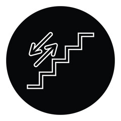 stairs icon vector design template
