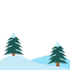 Snow Field Winter Landscape