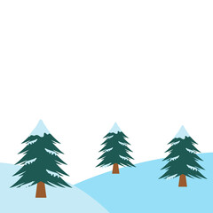 Snow Field Winter Landscape